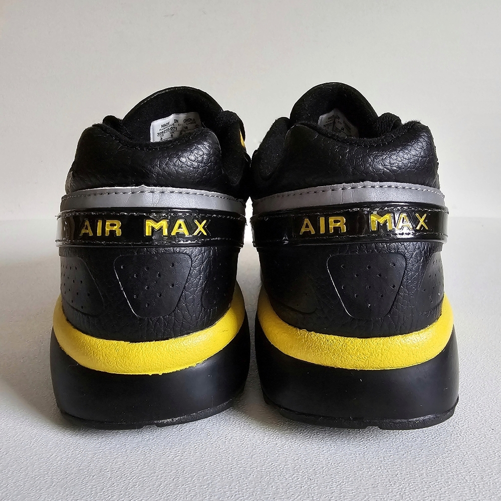 Rare 2008 Nike Air Max Classic Bw Black and Yellow Sneakers 309210-071 Men Sz 9 - Picture 4 of 16